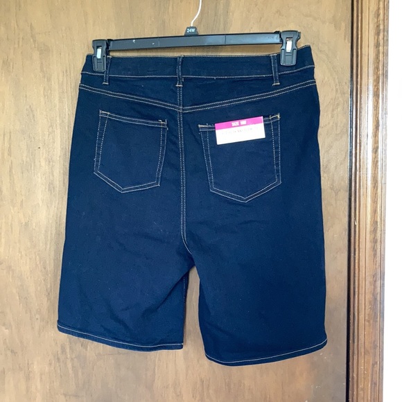 Faith Jeans high rise skinny Bermuda jean short 18W - Picture 16 of 17